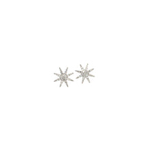 Load image into Gallery viewer, Diamond Star Stud Earrings