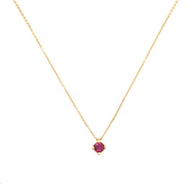 Load image into Gallery viewer, Ruby 18ct Gold Pendant