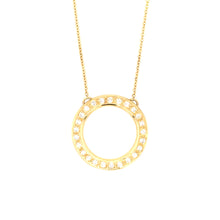 Load image into Gallery viewer, Diamond Circle Necklace