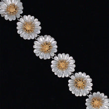 Load image into Gallery viewer, Organic Daisy Chain Bracelet