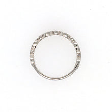 Load image into Gallery viewer, Diamond Platinum Fancy Band Ring