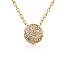 Load image into Gallery viewer, Diamond Circle Necklace
