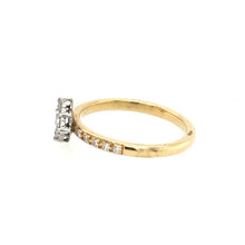 Load image into Gallery viewer, Diamond Shape Diamond Cluster Ring