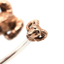 Load image into Gallery viewer, Rams Head Bangle
