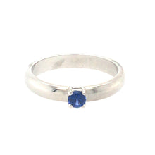 Load image into Gallery viewer, Sapphire Solitaire Ring