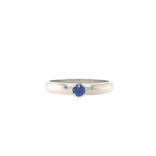 Load image into Gallery viewer, Sapphire Solitaire Ring