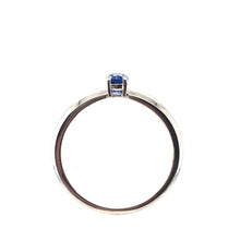 Load image into Gallery viewer, Sapphire Solitaire Ring