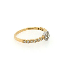 Load image into Gallery viewer, Old Mine Cut Diamond Vintage Style Ring