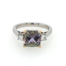 Load image into Gallery viewer, Tanzanite & Diamond Ring
