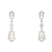 Load image into Gallery viewer, Diamond Drop Earrings
