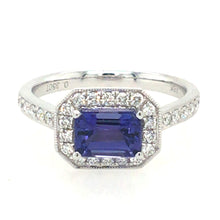 Load image into Gallery viewer, Tanzanite & Diamond Ring
