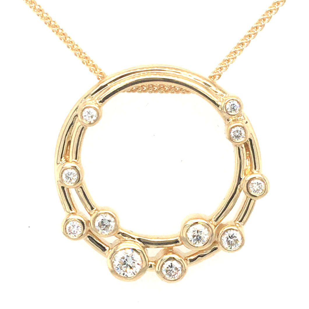 Eternal Bubbles Diamond Necklace