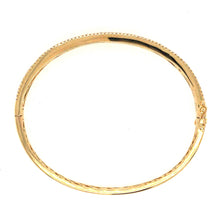 Load image into Gallery viewer, Multi Coloured Sapphire & Diamond Bangle