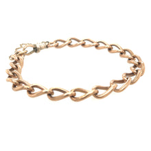 Load image into Gallery viewer, Solid Link Gold Bracelet
