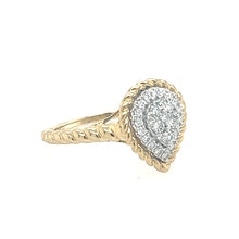Load image into Gallery viewer, Pear Diamond Ring
