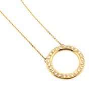 Load image into Gallery viewer, Diamond Circle Necklace
