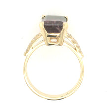Load image into Gallery viewer, Bi Colour Tourmaline Statement Ring
