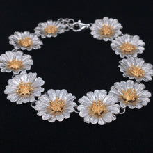 Load image into Gallery viewer, Organic Daisy Chain Bracelet
