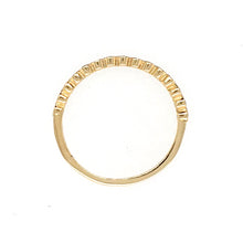 Load image into Gallery viewer, Diamond 18ct Gold Fine Rim Grain Set Ring
