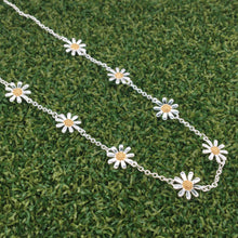 Load image into Gallery viewer, Daisy Chain Silver Necklace
