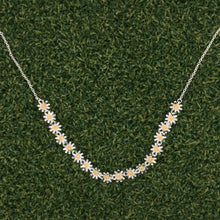 Load image into Gallery viewer, Daisy Silver Necklace

