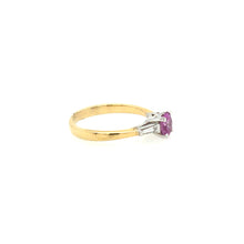 Load image into Gallery viewer, Pink Sapphire &amp; Diamond Ring
