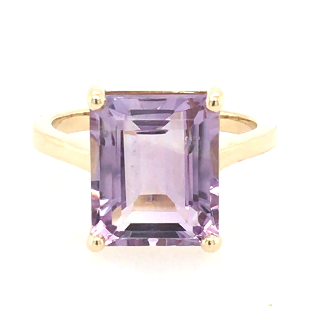 Pink Amethyst Cocktail Ring