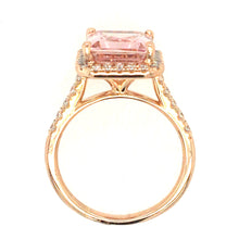 Load image into Gallery viewer, Morganite &amp; Diamond Ring

