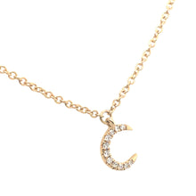 Load image into Gallery viewer, Diamond Shoot for the Moon Necklace
