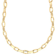 Load image into Gallery viewer, Brushed/Polished Flat Gold Collar
