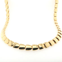 Load image into Gallery viewer, Polished Statement Gold Collar
