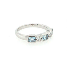 Load image into Gallery viewer, Aquamarine &amp; Diamond Ring
