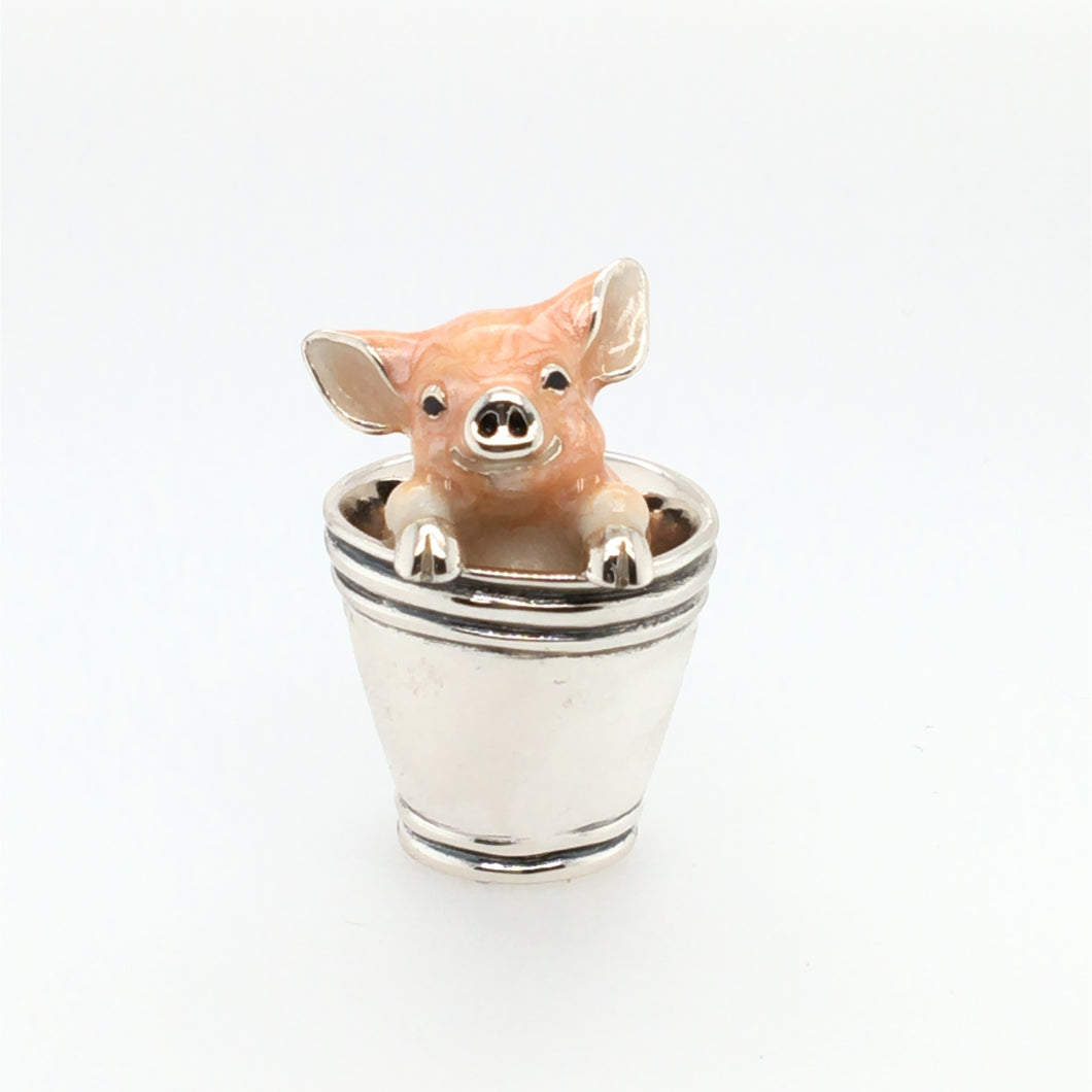 Pig in Bucket (Medium)
