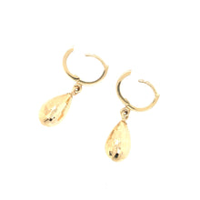 Load image into Gallery viewer, Faceted Gold Drop Earrings
